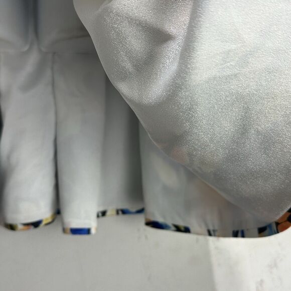 g by garcia sleeveless Pleated Floral A-line Party dress Size S - Picture 3 of 7